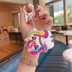 Wholesale Cute Design Cartoon Silicone Cover Skin for Airpod (1 / 2) Charging Case (Full Unicorn)